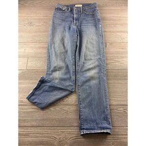 Madewell The Perfect Vintage Straight Jean Blue Denim High Rise Size 26 CKP46238